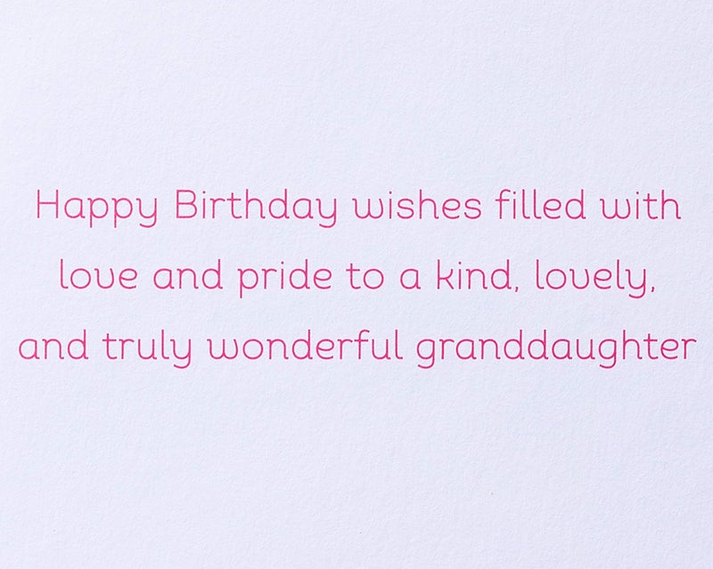 Papyrus Birthday Card for Granddaughter (Love and Pride) - Image 3